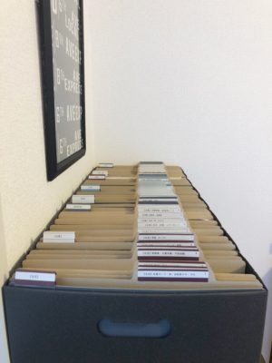 バーチカルファイリング ホームファイリング