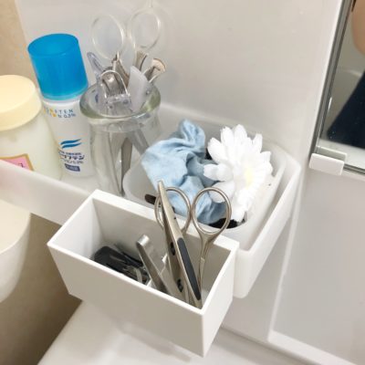 洗面所 無印良品 仕切付ポケット