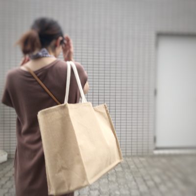 ジュートマイバッグ A3サイズ