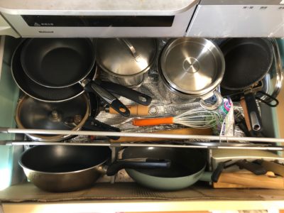 コンロ下収納 キッチン