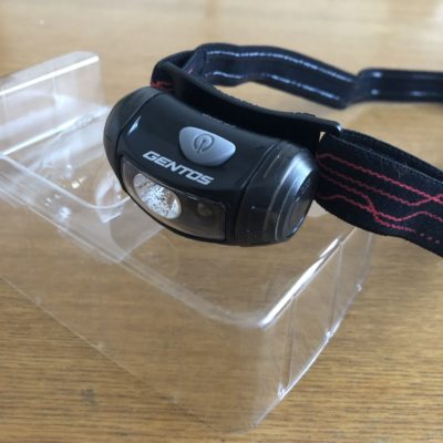 防災グッズ ヘッドライト