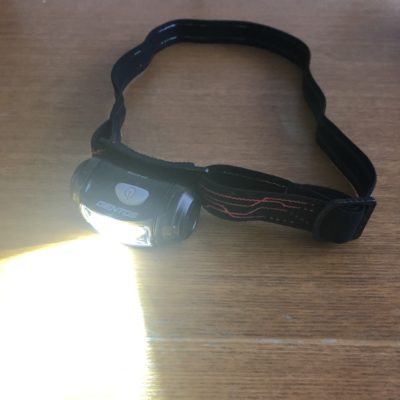 ジェントス ヘッドライト