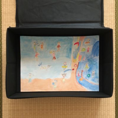 子供の作品収納