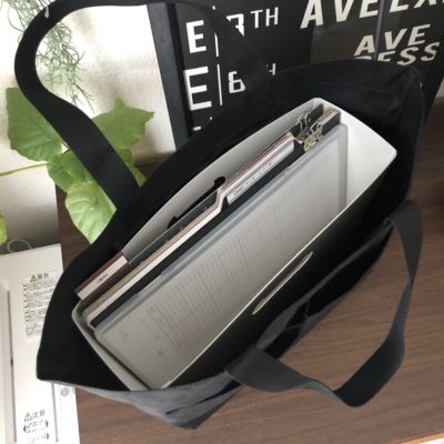 無印良品 撥水横型マイトートバッグ