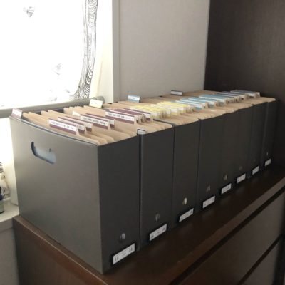 無印良品 ダンボール製 ファイルボックス