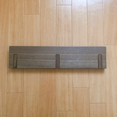 無印良品 壁に付けられる家具 3連ハンガー