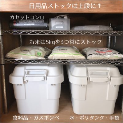 夏休みは防災グッズを整える 押し入れの防災備蓄収納 おかむらじゅんこ 公式サイト 片付け 整理収納アドバイザー