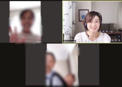 みんなで一緒に書類整理