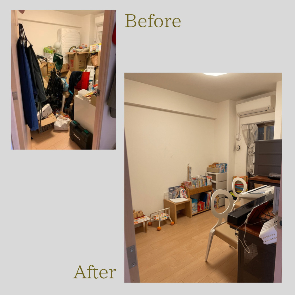 お片付けサポート実例